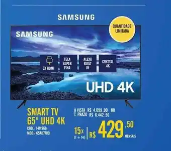 Zema Samsung smart tv 65 oferta
