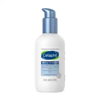 Farmácias Pague Menos Cetaphil loção hidratante optimal hydration 237ml oferta