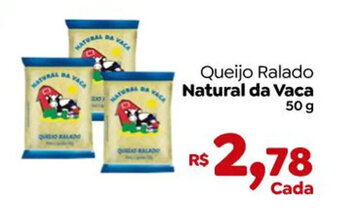Novo Atacarejo Queijo Ralado Natural Da Vaca 50g oferta