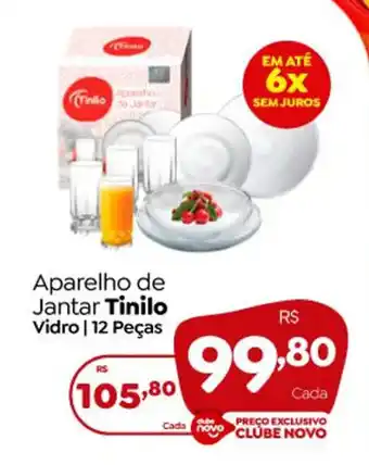 Aparelho de Jantar Tinilo 12 peças