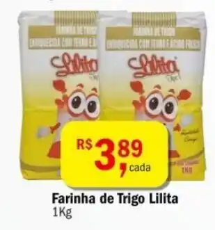 Ultrabox Farinha de Trigo Lilita 1kg oferta