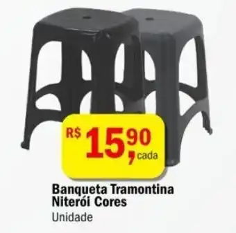 Banqueta Tramontina Niterói Cores