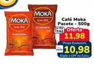 Nagumo Café Moka pacote 500g oferta