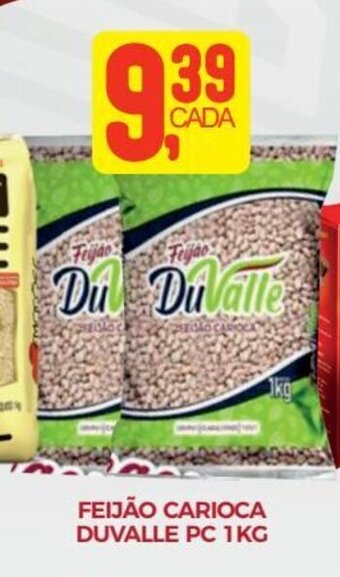 Fort Atacadista Feijão Carioca Duvalle pc 1kg oferta