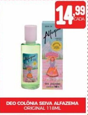 Deo Colônia Seiva Alfazema Original 118ml
