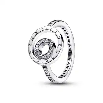 Pandora Anel circulos pandora signature id oferta