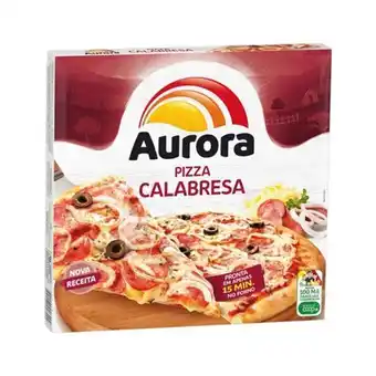 X Supermercados Pizza de calabresa aurora 460g oferta