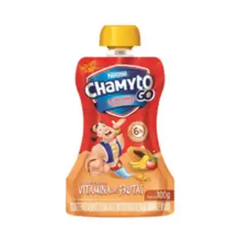 Supermercados Pague Menos Iogurte infantil chamyto vitamina de frutas 100g oferta