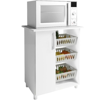 Benoit Balcão genialflex 261 1 porta com fruteira base para forno ou micro-ondas oferta