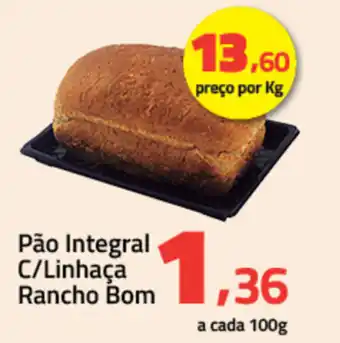 Pao Integral c/Linhaca Rancho Bom 100g