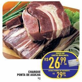 Mercantil Rodrigues Charque ponta de agulha kg oferta