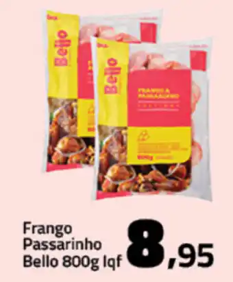 Frango Passarinho Bello 800g IQF