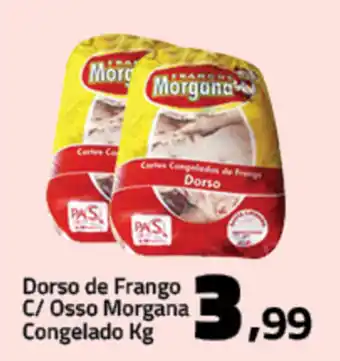 Rancho Bom Supermercados Dorso de Frango c/ Osso Morgana Congelado 1kg oferta