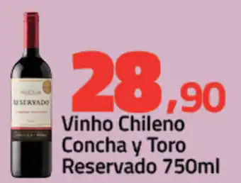 Vinho Chileno Concha Y Toro Reservado 750ml