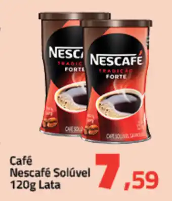Rancho Bom Supermercados Cafe Nescafe Soluvel 120g lata oferta