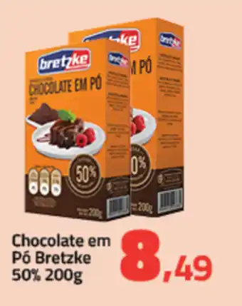Chocolate em po Bretzke 50% 200g
