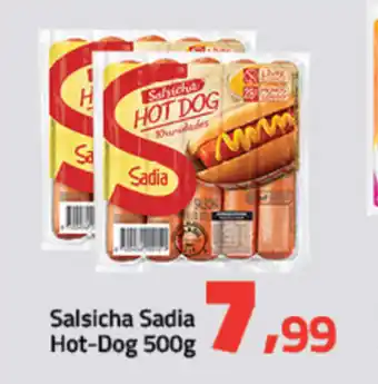 Rancho Bom Supermercados Salsicha Sadia Hot Dog 500g oferta