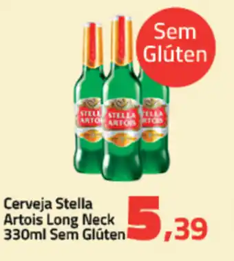Rancho Bom Supermercados Cerveja Stella Artois Long Neck 330ml Sem Gluten oferta