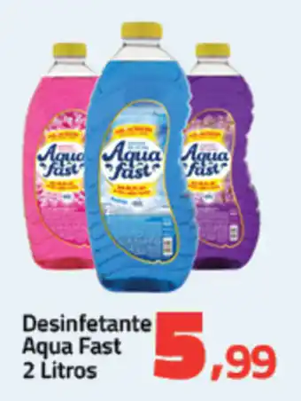 Rancho Bom Supermercados Desinfetante Aqua fast 2L oferta