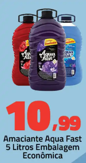 Amaciante Aqua Fast 5L Embalagem Economica