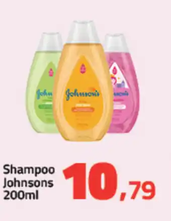 Rancho Bom Supermercados Shampoo Johnsons 200ml oferta