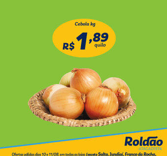 Roldão Cebola 1kg oferta