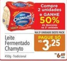 Supermercados Condor Leite Fermentado Chamyto 450g oferta