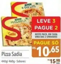 Supermercados Condor Pizza Sadia 440/460g oferta