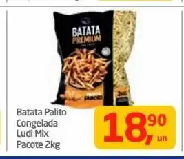 Tenda Atacado Batata palito congelada ludi mix 2kg oferta