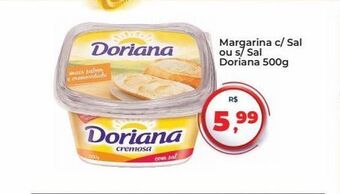 Tonin Superatacado Margarina c/sal ou s/sal doriana 500g oferta