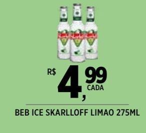 Beb ice skarlloff limao 275ml