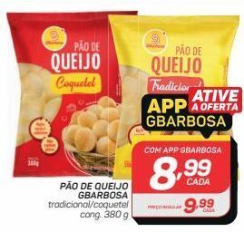 GBarbosa Pão de queijo gbarbosa 380g oferta