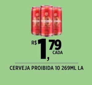 DB Supermercados Cerveja proibida 10 269ml la oferta