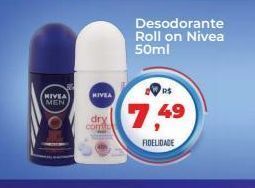 Tonin Superatacado Desodorante roll on nivea 50ml oferta