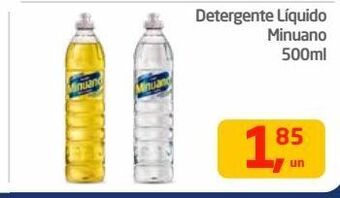 Tenda Atacado Detergente líquido minuano 500ml oferta