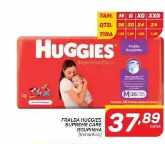GBarbosa Fralda huggies supreme care roupinha oferta