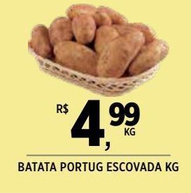 DB Supermercados Batata portug escovada kg oferta