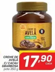 GBarbosa Creme de avelã c/cacau gbarbosa 350g oferta