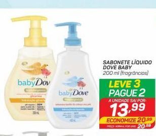 GBarbosa Sabonete líquido dove baby oferta