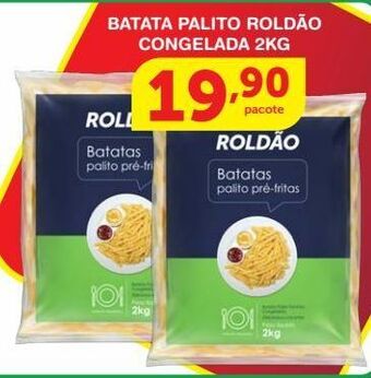 Roldão Batata palito roldão congelada 2kg oferta