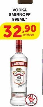 Roldão Vodka smirnoff 998ml* oferta