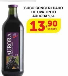 Roldão Suco concentrado de uva tinto aurora 1,5l oferta
