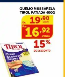 Roldão Queijo mussarela oferta