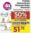 Carrefour Fraldas descartáveis personal baby premium 50% de desconto na 2a unidade oferta