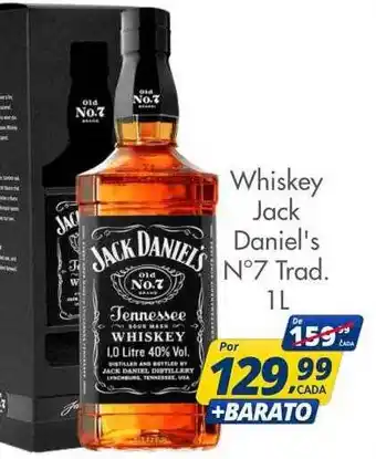 Delta Supermercados Whiskey jack daniel's n°7 trad. oferta
