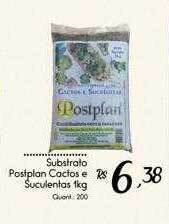 Substrato postplan cactos e suculentas