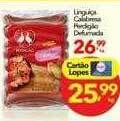 Lopes Supermercados Linguiça calabresa perdigão defumada oferta