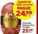 Lopes Supermercados Mortadela bologna ouro perdigão oferta