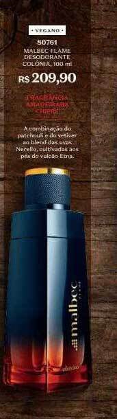 O Boticário Malbec flame desodorante colônia oferta