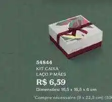 O Boticário Kit caixa laço p mâes oferta